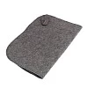 Серый коврик для бани из войлока. Маленькое фото2 | bandl