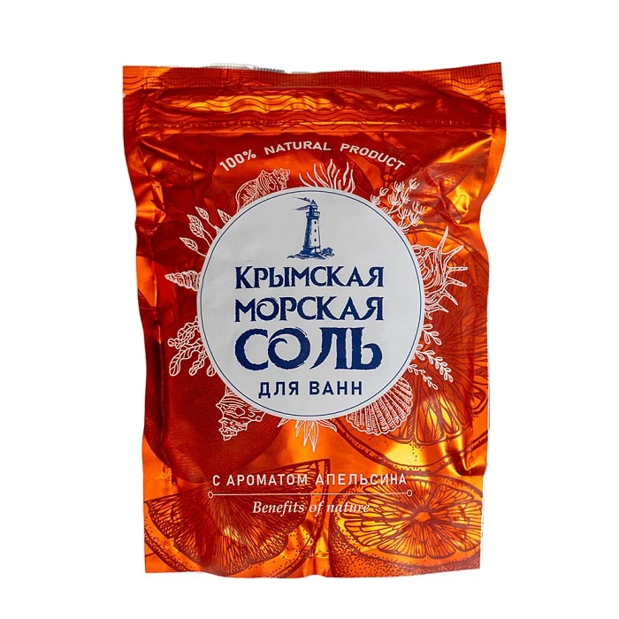 Крымская морская соль Апельсин, 1,1 кг. Фото1 | bandl