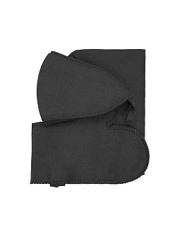 Черный набор из войлока без вышивки (ш+к+в) в упаковке | bandl