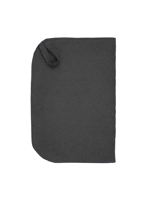 Черный набор из войлока без вышивки (ш+к+в) в упаковке. Фото4 | bandl