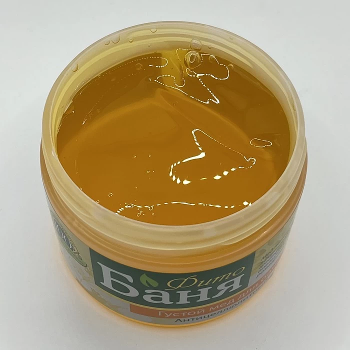 Густой мед для бани Антицеллюлитный Фито Баня 300 мл. Фото4 | bandl