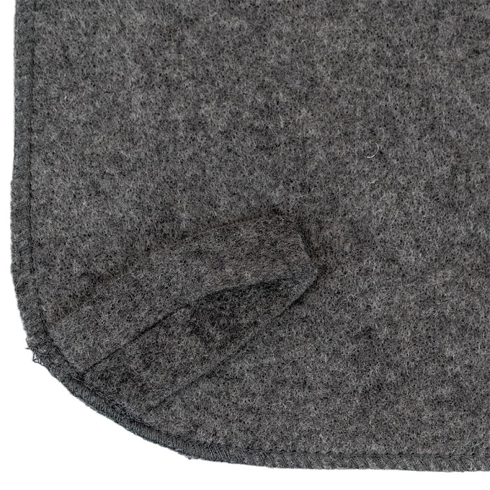 Серый коврик для бани из войлока. Фото3 | bandl