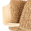 Мочалка рукавица из джута, коричневая, К110. Маленькое фото4 | bandl