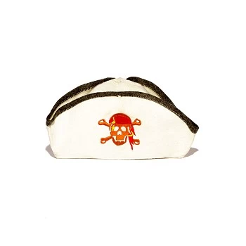 Фигурная шапка "Пират (бел)." | bandl