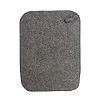Серый коврик для бани из войлока. Маленькое фото1 | bandl