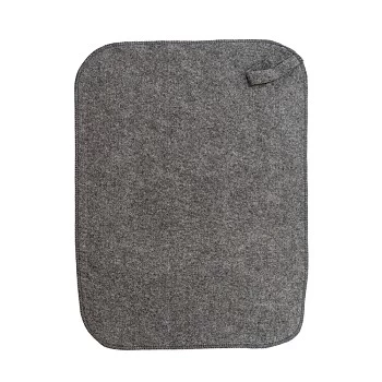 Серый коврик для бани из войлока | bandl