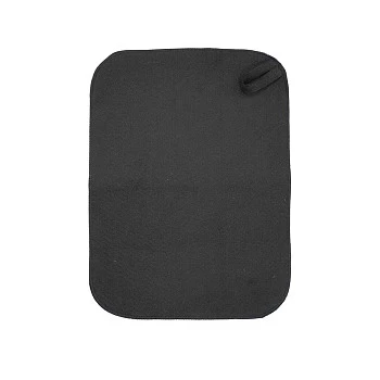 Черный коврик для бани из войлока | bandl